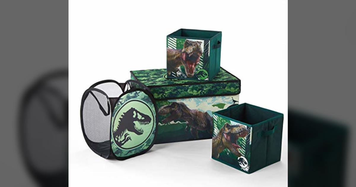 jurassic world storage bench