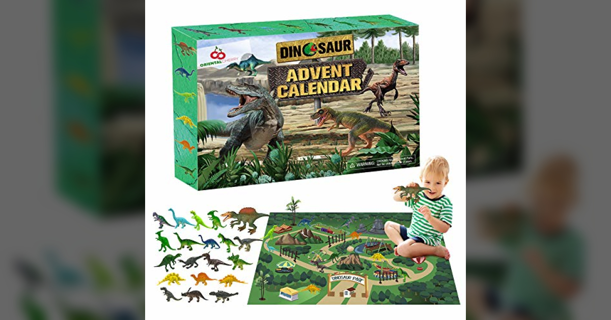 Dinosaur Advent Calendars! It's Advent Calendar Day!